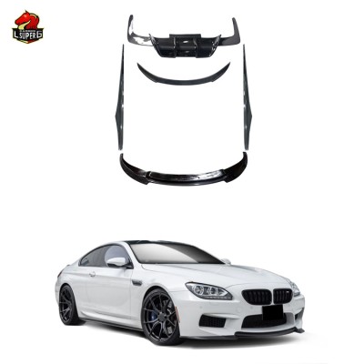 Обвес из углеродного волокна для BMW M6: диффузор, боко