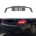 Диффузор заднего бампера C63 для Mercedes-Benz C-класса