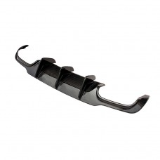 Диффузор Заднего Бампера C63 для Mercedes-benz C-класса W204 2013-2014: Углеродное Волокно, Черный.