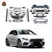 Обвес A45 для Mercedes-Benz A-klasse. Черный ПП. Уникал