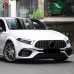 Обвес A45 для Mercedes-Benz A-klasse. Черный ПП. Уникал
