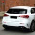 Обвес A45 для Mercedes-Benz A-klasse. Черный ПП. Уникал