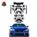 Комплект кузова M6 для BMW 6 серии F06 F12 F13. Черный 