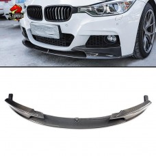 Передняя Губа Bmw 3 Серии F30 F35 2013-2019, Карбоновый Бампер