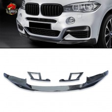 Передний Бампер Mp Style для Bmw X5 из Углеродного Волокна, Черный.
