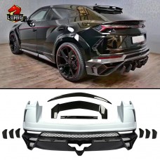 Комплект Обвеса M-style для Lamborghini Urus: Черный Углеродный Стиль