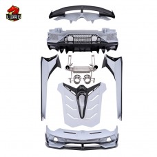 Обвес Svj Style Bodykit из Углеродного Волокна для Lamborghini Aventador в Черном Цвете
