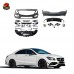 Комплект бампера для Mercedes-Benz CLA-klasse, черный п