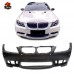 Обвес переднего бампера BMW M3 M4 в стиле F30 F35 E90 E