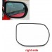 Стекло заднего зеркала Honda Civic 2005-2012, черное, с