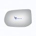 Стекло заднего зеркала Honda Civic 2005-2012, черное, с