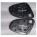 Боковое зеркало Toyota Vitz 2012-2019, черное, высокока