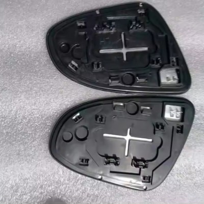 Боковое зеркало Toyota Vitz 2012-2019, черное, высокока