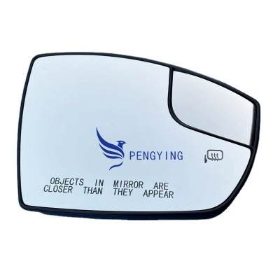 Боковое зеркало для Ford Kuga, черное, из ABS+PP, с под
