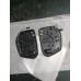 Стекло бокового зеркала для Honda Civic белого цвета из