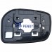 Зеркало Toyota Camry 2006-2011, черное, ABS+PP, оптовая
