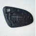 Боковое зеркало Toyota Vitz 2012, Черное ABS+PP