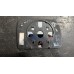 Стекло бокового зеркала BMW X5 E53 1999-2006, синее, см