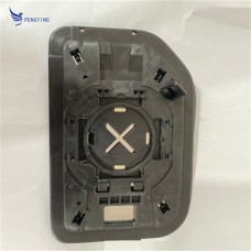 Стекло Бокового Зеркала Toyota Fj Cruiser 2007-2010 с Обогревом, Abs+пластик, Цветной.