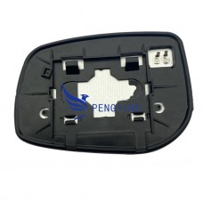 Стекло Зеркала Заднего Вида для Toyota Axio 2008, без Обогрева, Черного Цвета.