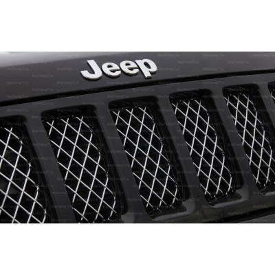 Вставки в решетку радиатора (черные,ячейки) 82212623