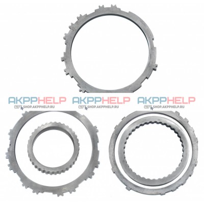Комплект стальных дисков АКПП 02E-STK01-KT