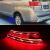 Задний фонарь Toyota Innova красный светодиодный