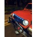Решетка радиатора Miji Shark для Jeep Wrangler JK, бела