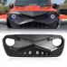 Решетка переднего бампера для Jeep Wrangler JK - глянце