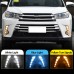 Противотуманные фары Toyota Highlander, LED дневные ход