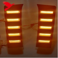Противотуманные Фары Drl для Toyota Tundra - Стильное Освещение с Led-подсветкой