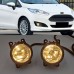 Противотуманная фара Ford Fiesta белого цвета с светоди