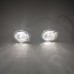 Противотуманные фары Toyota C-HR белого цвета из ABS с 