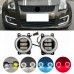 Противотуманные фары Suzuki с LED линзами и Angel Eye D