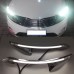 Дневные ходовые огни желтого цвета для Kia Rio из ABS и