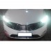 Дневные ходовые огни желтого цвета для Kia Rio из ABS и