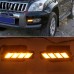 Дневные ходовые огни Toyota Land Cruiser Prado белого ц