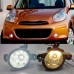 Противотуманные фары для Nissan Micra белого цвета из П