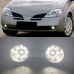 Противотуманные фары Nissan Primera белого цвета из АБС