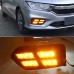 Светодиодные дневные ходовые огни для Honda City, белый
