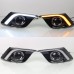 Светодиодные дневные ходовые огни DRL Mazda 3 Axela бел