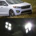 Светодиодные дневные ходовые огни для Kia Sorento: Белы
