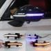 Светодиодный поворотник Honda белого цвета из АБС+свето