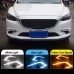 Дневные ходовые огни Mazda 6 Atenza 2016-2018, белый св
