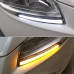 Дневные ходовые огни Ford Escape Kuga белого цвета из A