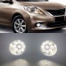 Противотуманные фары Nissan Almera Абс + светодиод Белы