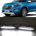 Дневной свет LED DRL для Hyundai Tucson Белый
