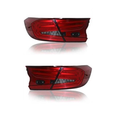 Задний фонарь для Honda Accord, красный светодиодный, а