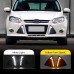 Фонарь противотуманный Ford Focus DRL светодиодный белы