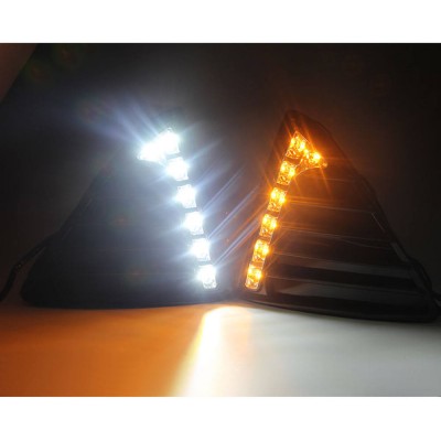Фонарь противотуманный Ford Focus DRL светодиодный белы